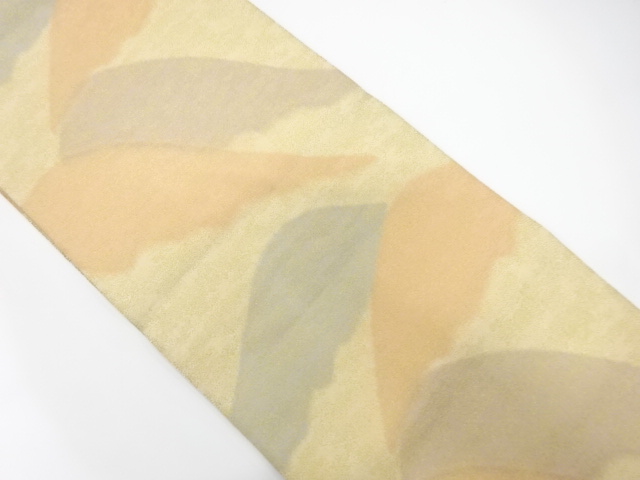 JAPANESE KIMONO / ANTIQUE FUKURO OBI / SILK / TSUZURE / MOUNTAINS